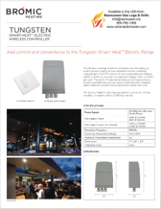 Bromic Heater Controllers - Tungsten Electric
